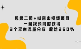 《第112期》视频二剪+抖音中视频...