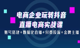 《第305期》电商企业玩转抖音直...