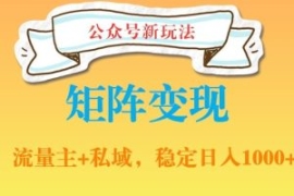 公众号软件玩法私域引流网盘拉新...