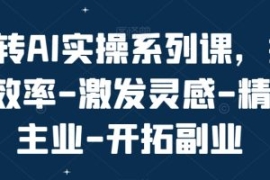 玩转AI实操系列课，提升效率-激...
